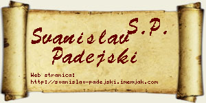 Svanislav Padejski vizit kartica